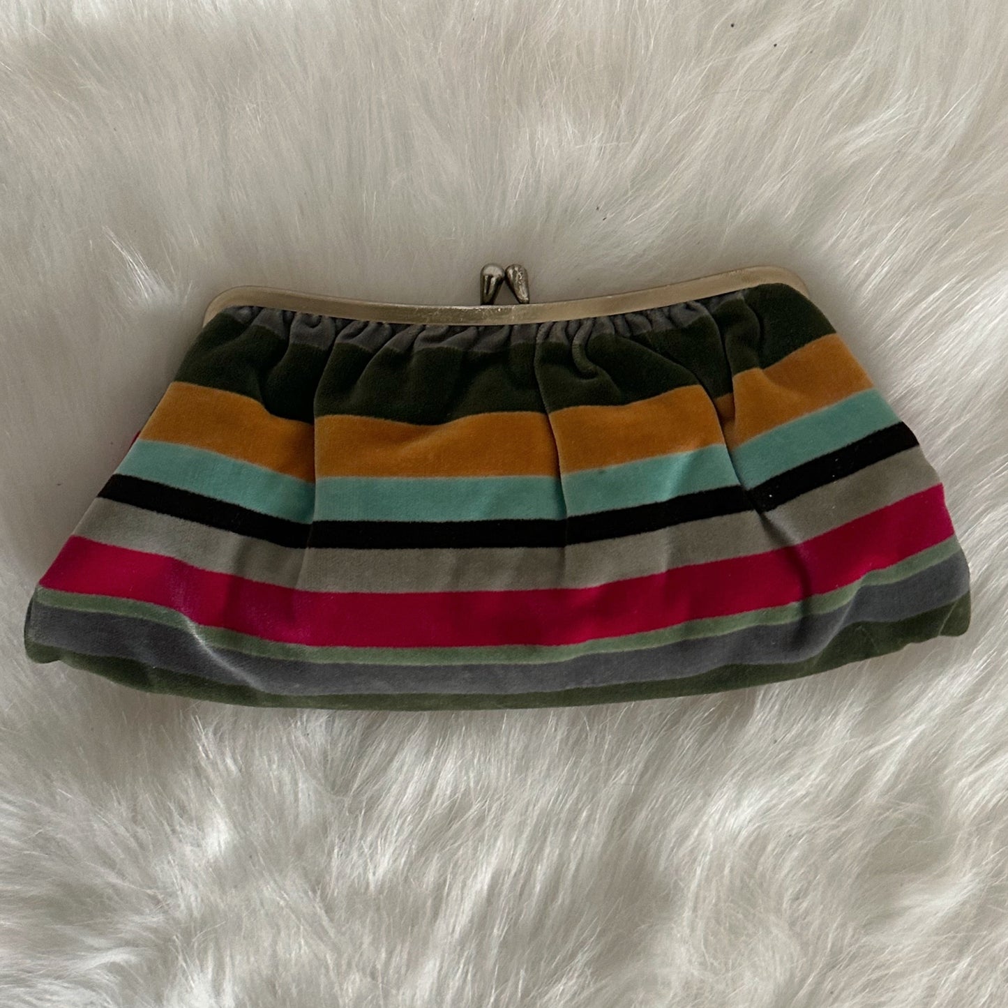 Multi-Color Cloth Clutch