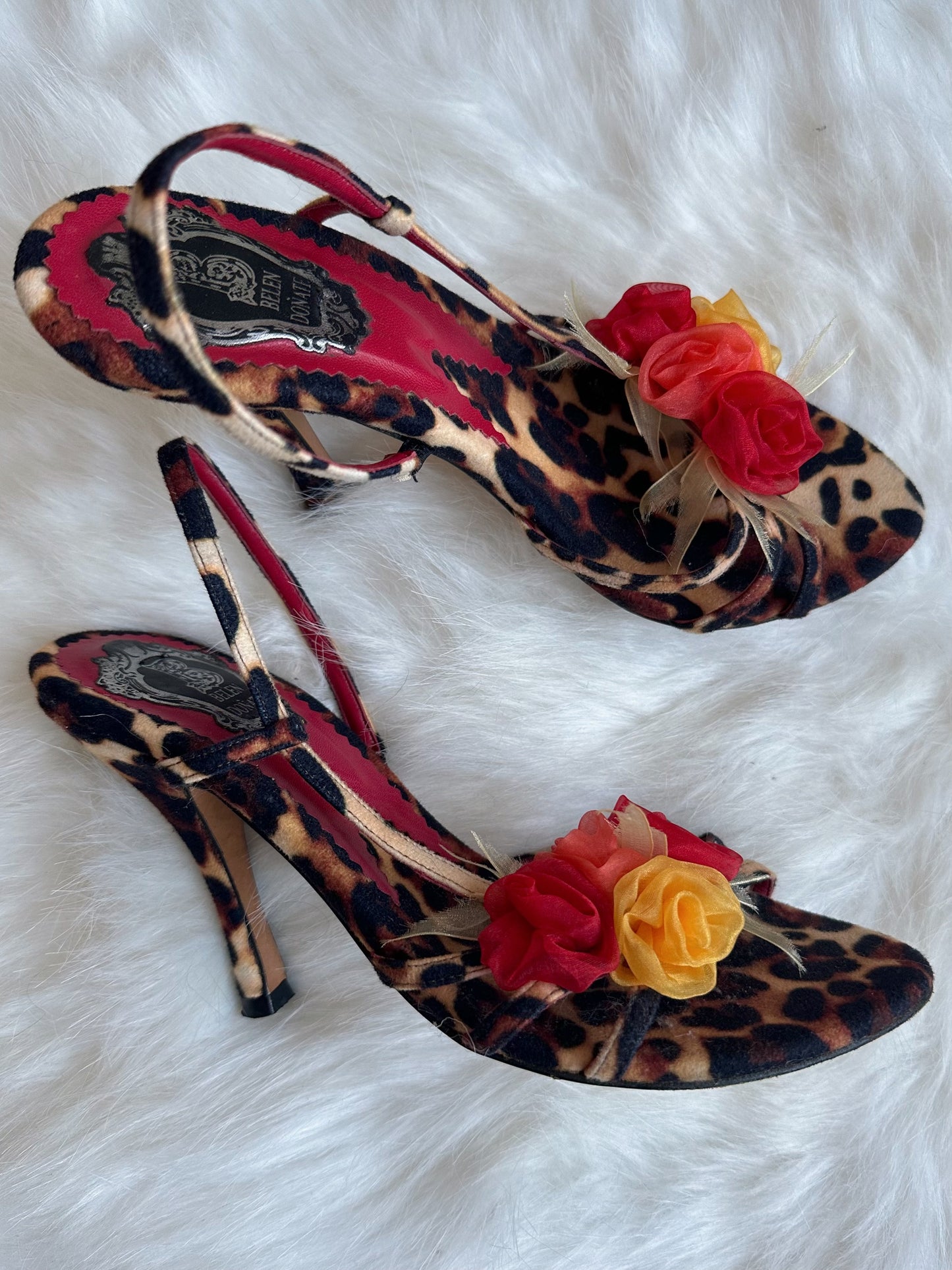 Y2K Cheetah Heels