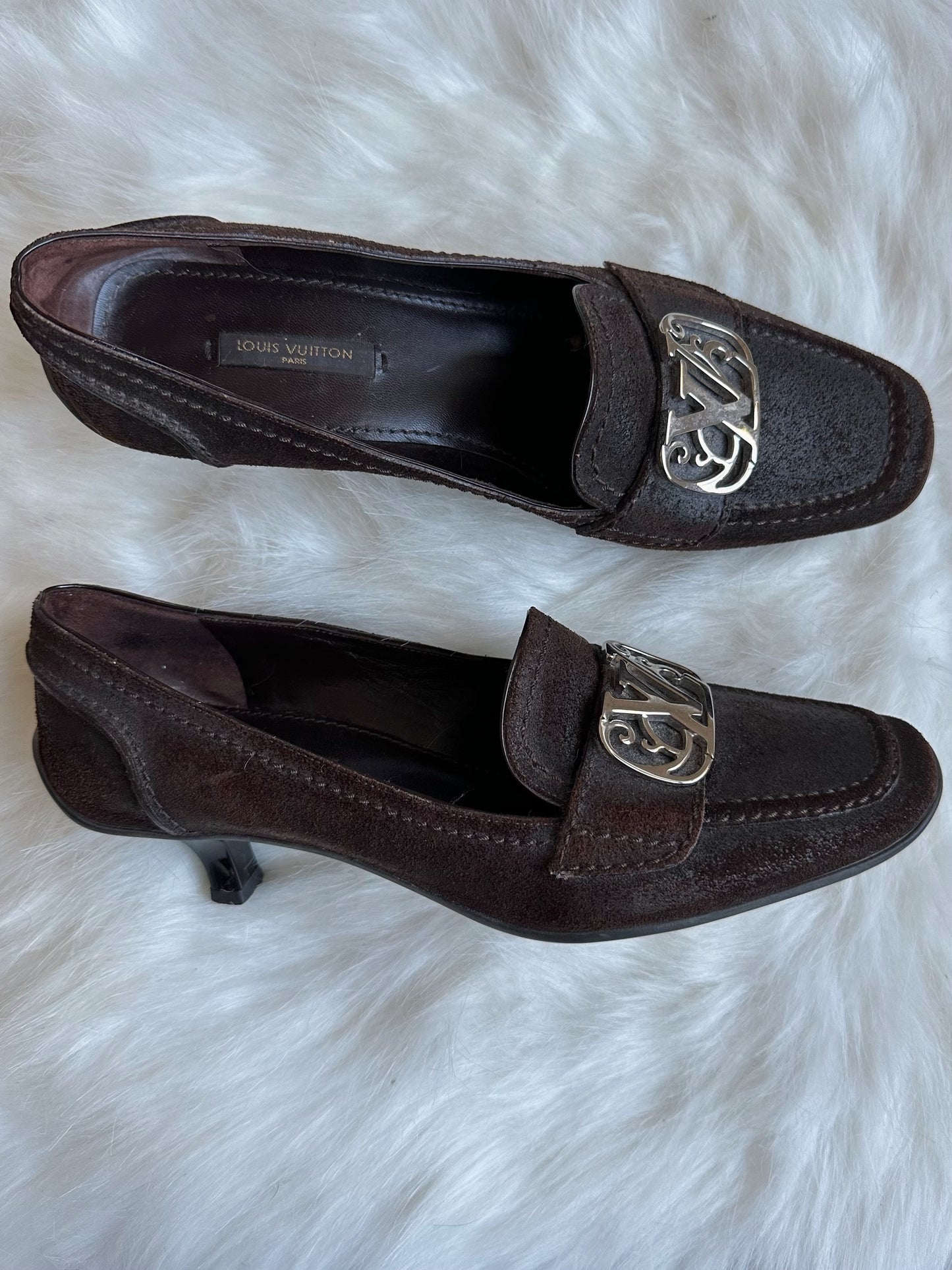 Louis Vuitton Heeled Loafers