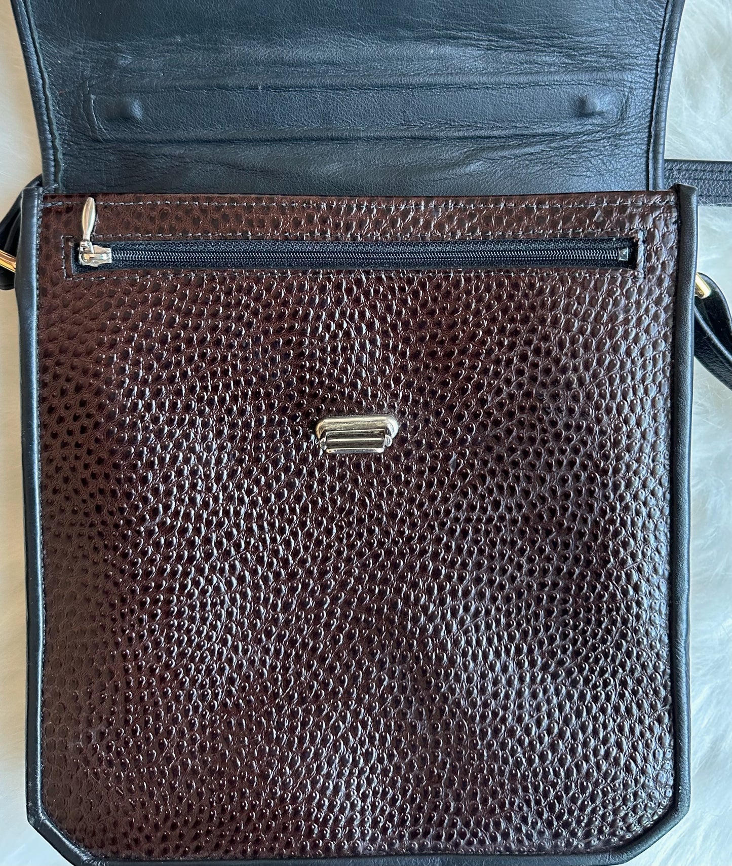 Vintage Brown Leather Purse