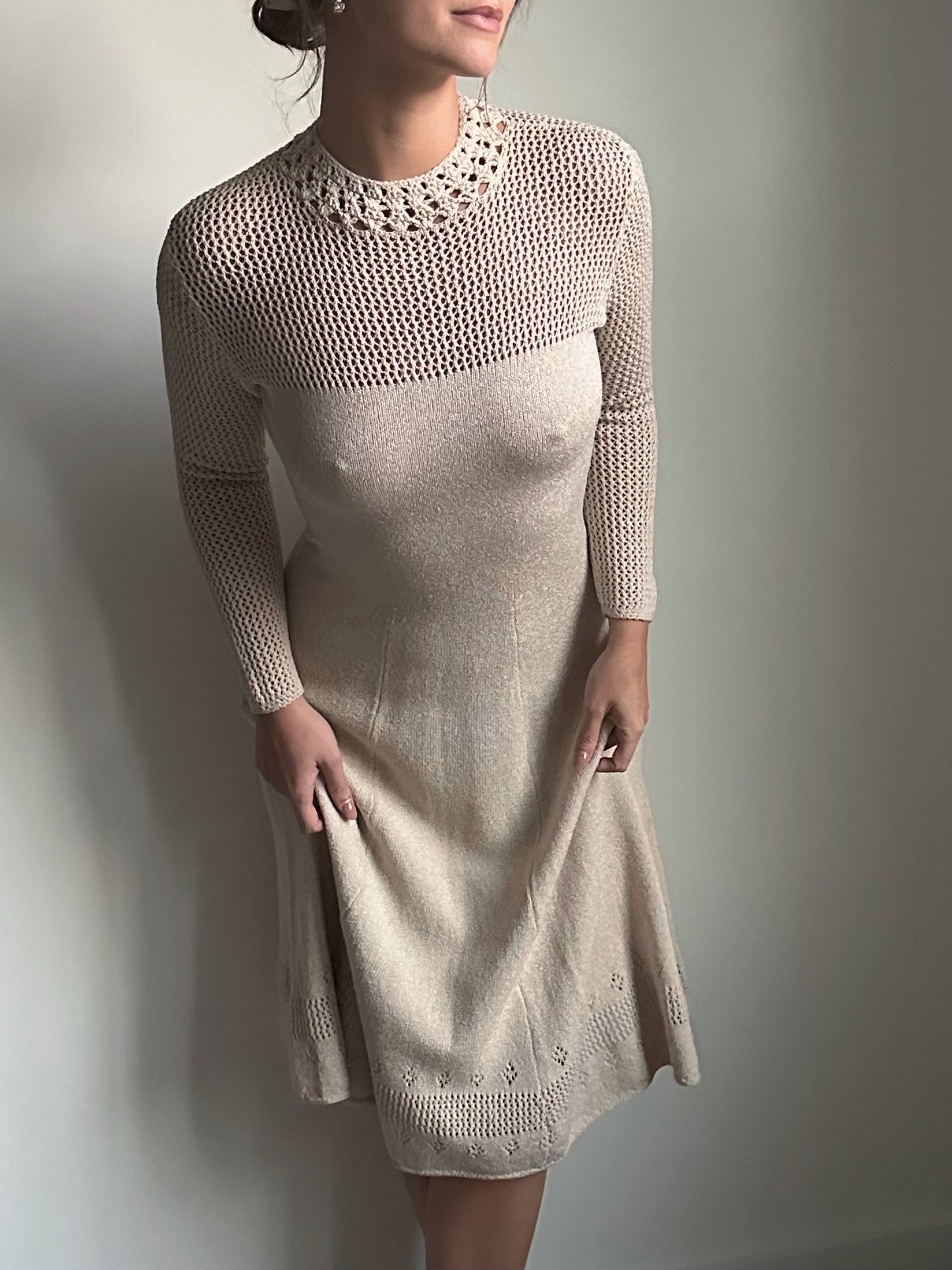 Long Sleeve Knit Dress