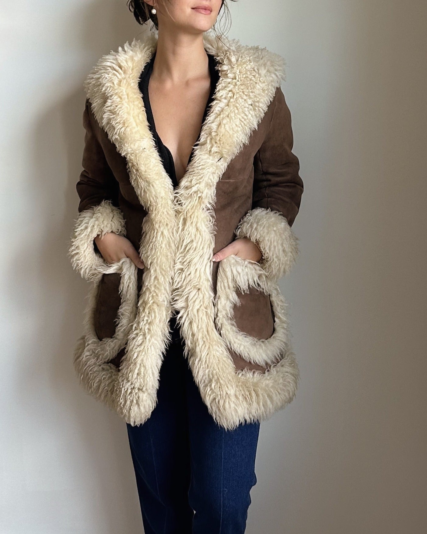 Vintage 70's Shearling Coat