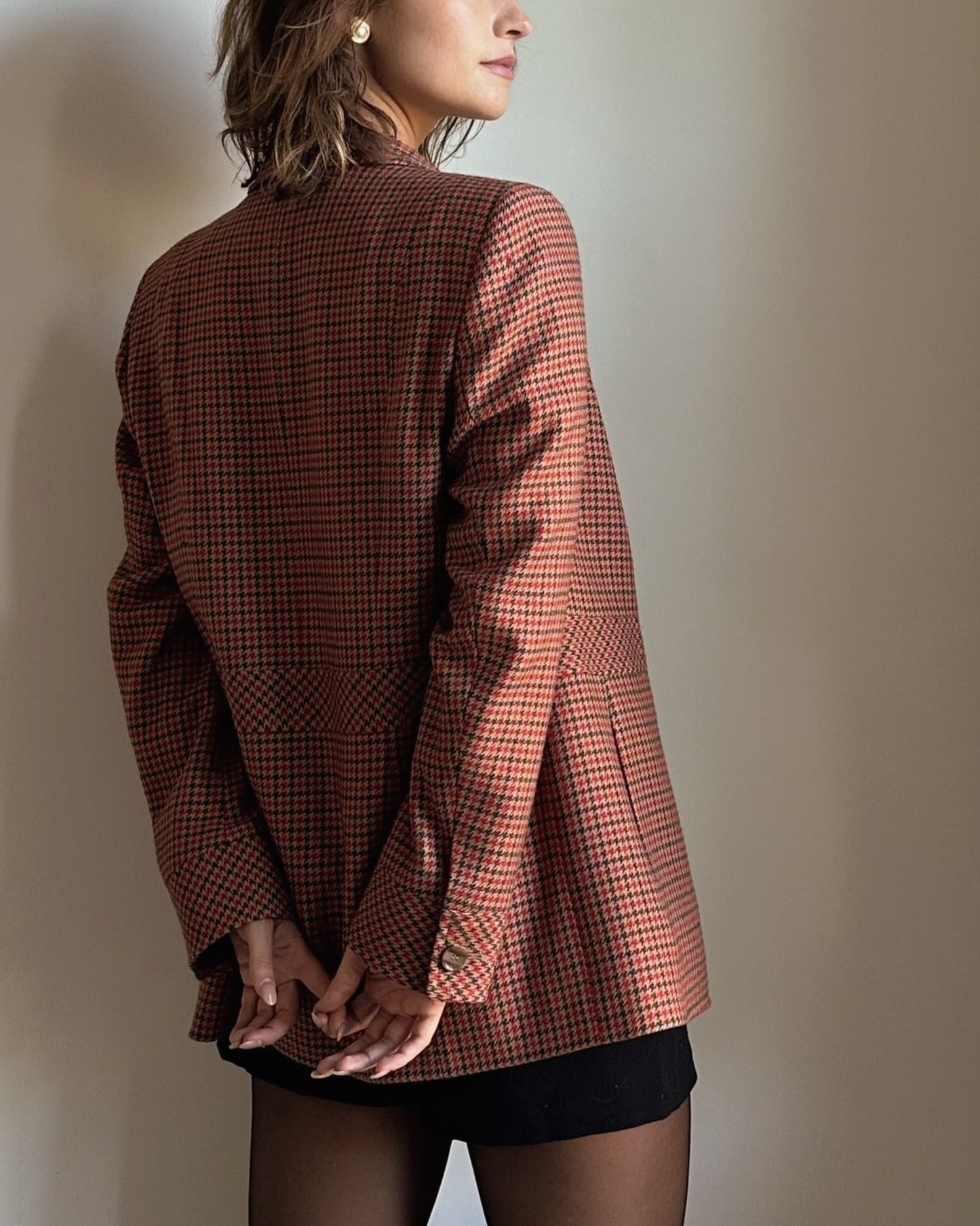 Escara Plaid Blazer